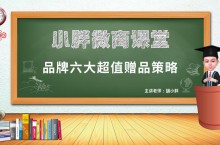 品牌营销胡小胖：品牌买实赠虚和买低赠高策略 - 微匠派联盟课堂