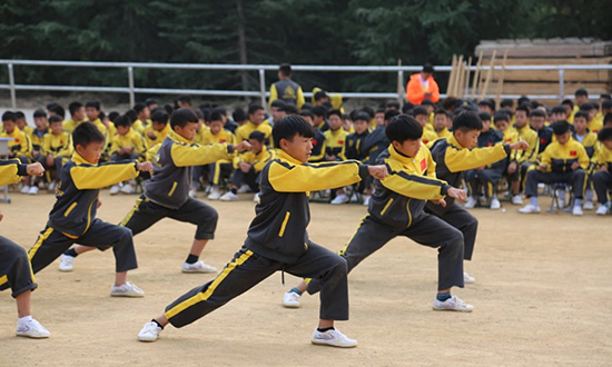 湛江少林学校招生简介_嵩山小龙武术学院_嵩山少林武术学校如何招生